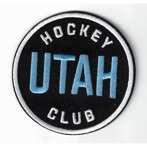 Utah Hockey Club NHL Logo Embroidered 2.5in Iron / Sew-On Patch